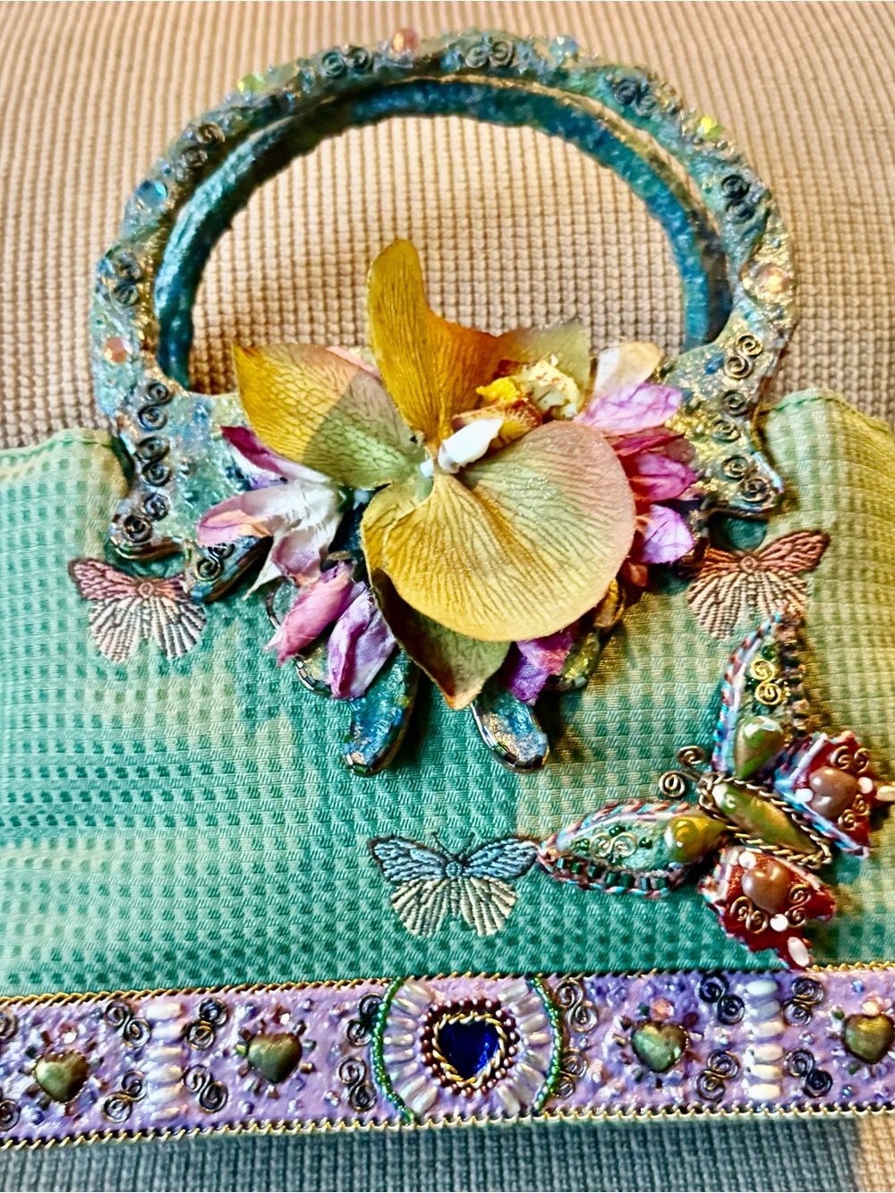 Mary Francis Butterfly handbag